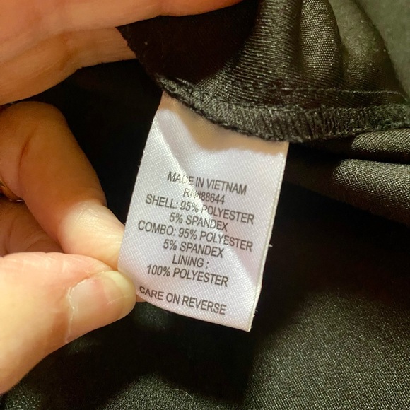 🔥JM Studio by John Meyer Black and White V-neck Dress Sleeveless🔥 - Picture 8 of 12